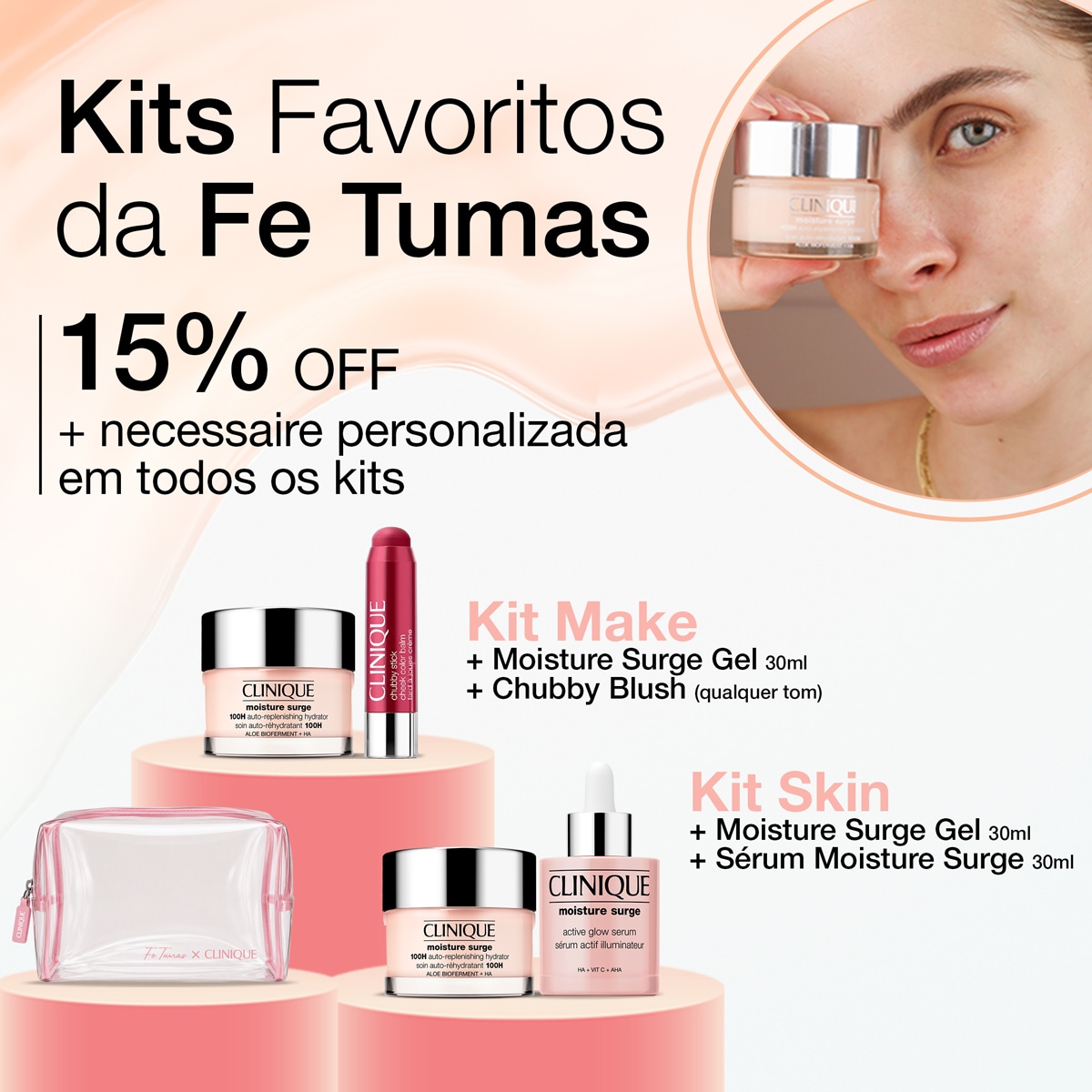 Hidratante Facial em Gel Moisture Surge™
