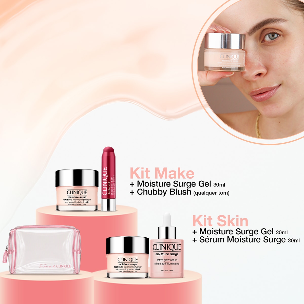 Hidratante Facial em Gel Moisture Surge™