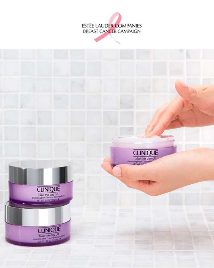 No mês de outubro, 100% do lucro das vendas do demaquilante Take The Day Off Balm será destinado à Organização Américas Amigas.