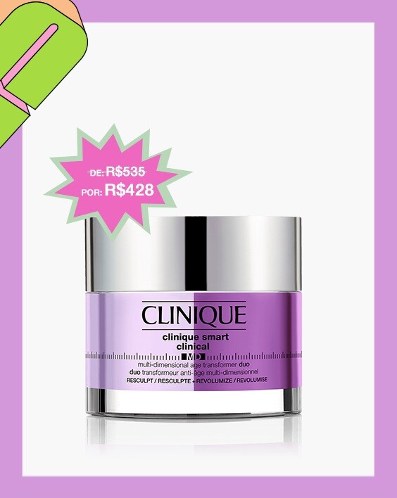 Hidratante Anti-Idade 2 em 1 Clinique Smart Clinical™ MD