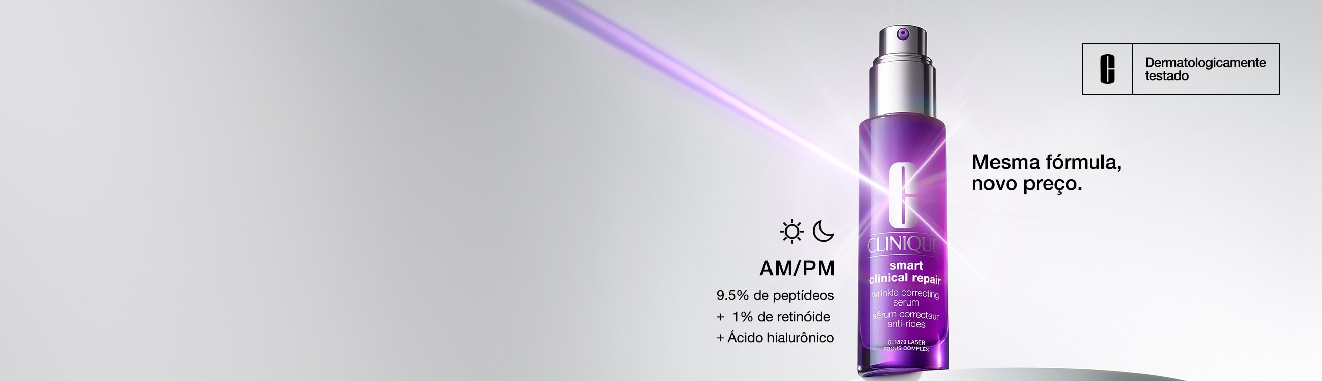 Tão eficaz quanto um tratamento a laser.