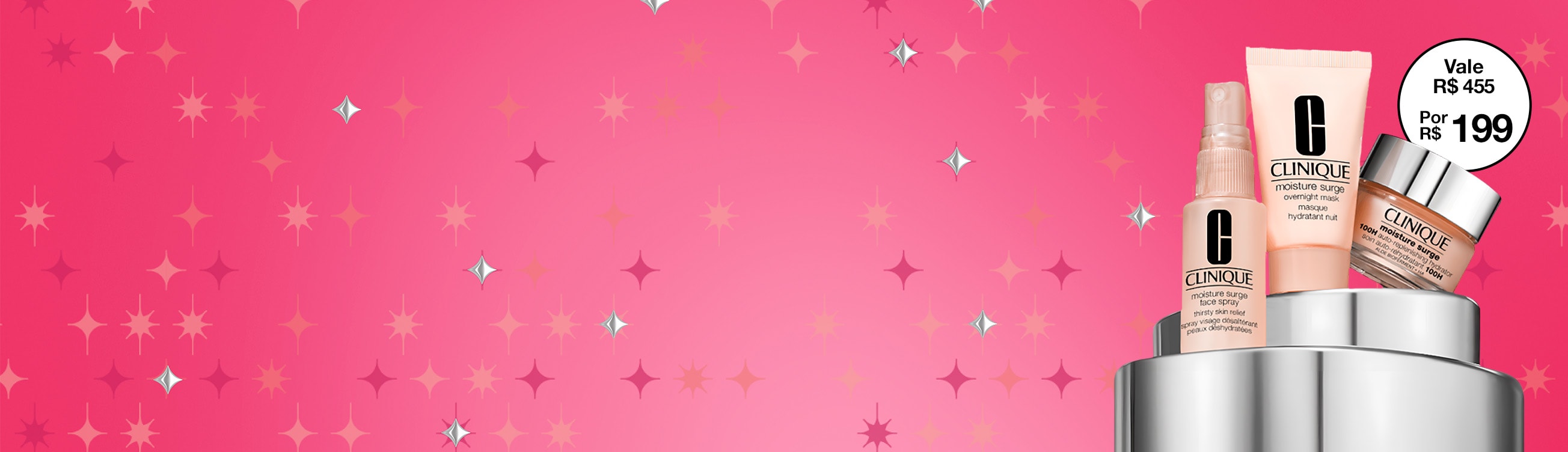 Compartilhe felicidade, presenteie com Clinique