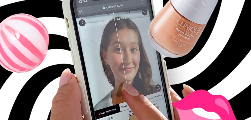 Experimente nossa base #1 - pelo celular! Encontre a sua cor ideal virtualmente e compre sem medo de errar!