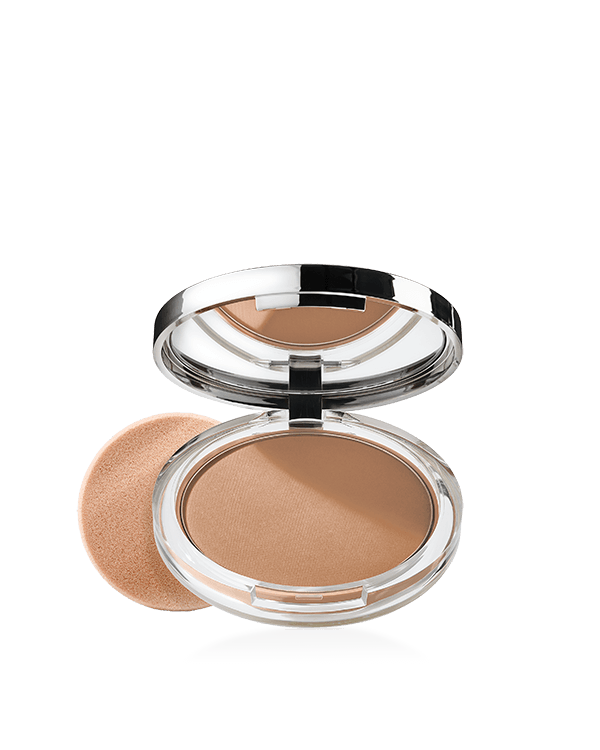 Pó Compacto Stay-Matte Sheer, Fórmula livre de óleo, absorve o excesso de brilho da pele deixando-a com uma aparência matte perfeita.