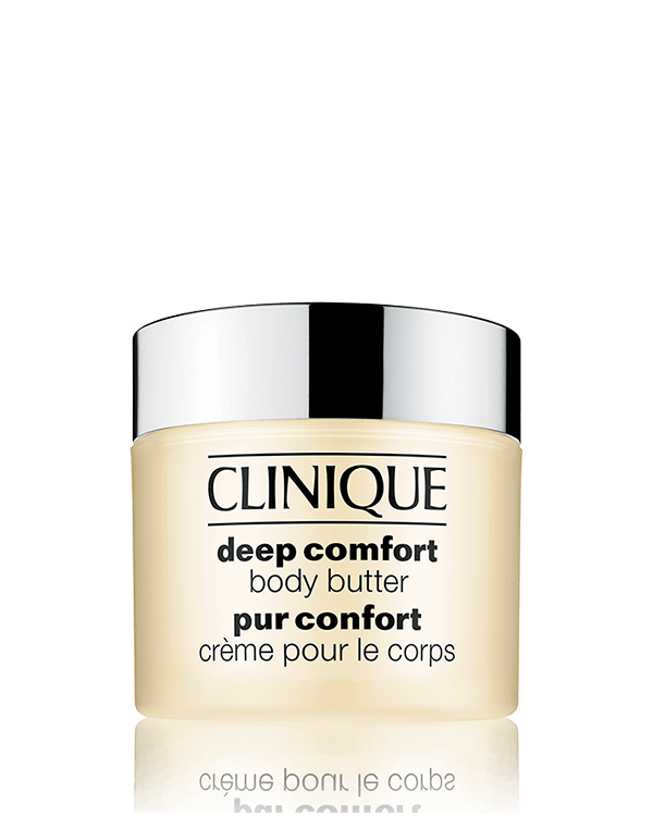 Manteiga Corporal Deep Comfort, Luxuoso, o creme corporal rico em manteiga suaviza peles com tendência ao ressecamento. Muito sedoso, a pele o absorve instantaneamente.