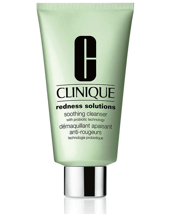 Gel de Limpeza Facial para Vermelhidão Redness Solutions, Gel-creme extra suave, que não resseca a pele, que remove a maquiagem e as impurezas facilmente.