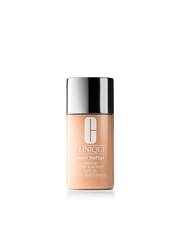 Base Líquida com FPS15 Even Better Makeup™, A base desenvolvida por dermatologistas que reduz visivelmente o tom de pele irregular em 12 semanas.