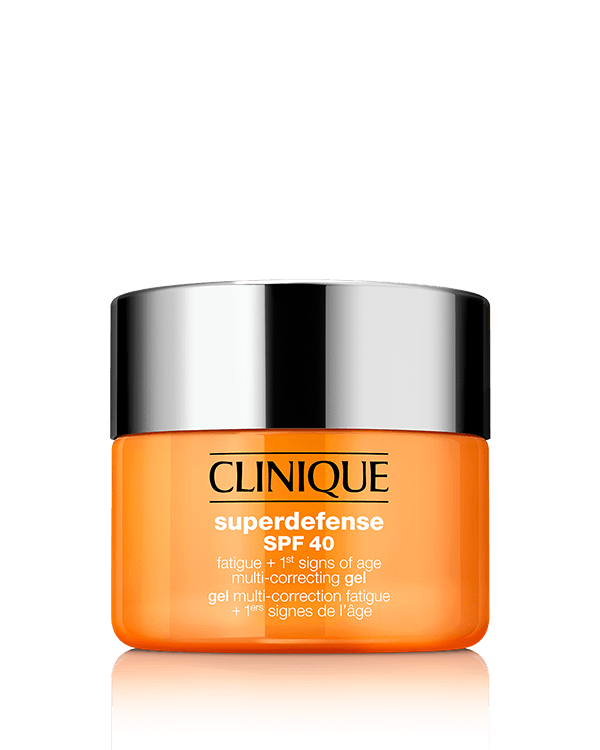 Hidratante em Gel Anti-idade Superdefense FPS 40, Um gel refrescante e sedoso com FPS que combate a fadiga e os primeiros sinais de envelhecimento.