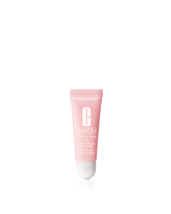 Hidratante Labial Moisture Surge Lip Hydro-Plump Treatment, Hidratante labial que hidrata com efeito plump natural e alivia o ressecamento para lábios macios e hidratados.