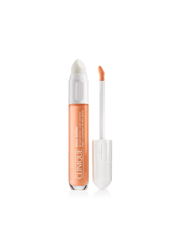 Corretor Facial Even Better™ All-Over Primer and Color, Um corretor de cor que neutraliza instantaneamente as olheiras e áreas escurecidas. Ingredientes que ajudam a minimizar olheiras ao longo do uso. 12 horas de duração.