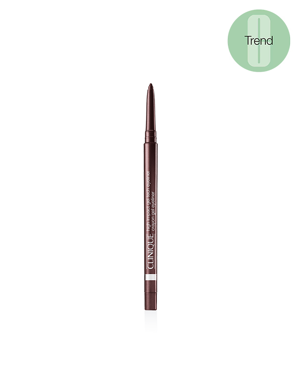 Lápis em Gel para Olhos High Impact™, Lápis para olhos em gel ultrapigmentado que desliza fácil e permanece no lugar. 24h de duração nas pálpebras, 12h de duração na linha d&#039;água.