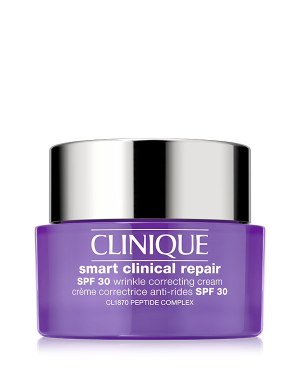 Creme Antirrugas com Protetor Solar FPS 30 Smart Clinical Repair™ ​, Creme com FPS30, repara visivelmente as rugas, ajuda a previnir danos futuros