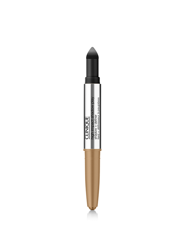 Sombra em bastão High Impact Shadow Play™️️️, Um lápis de duas pontas para criar looks completos instantaneamente. Em 10 pares de tons perfeitamente combinados.