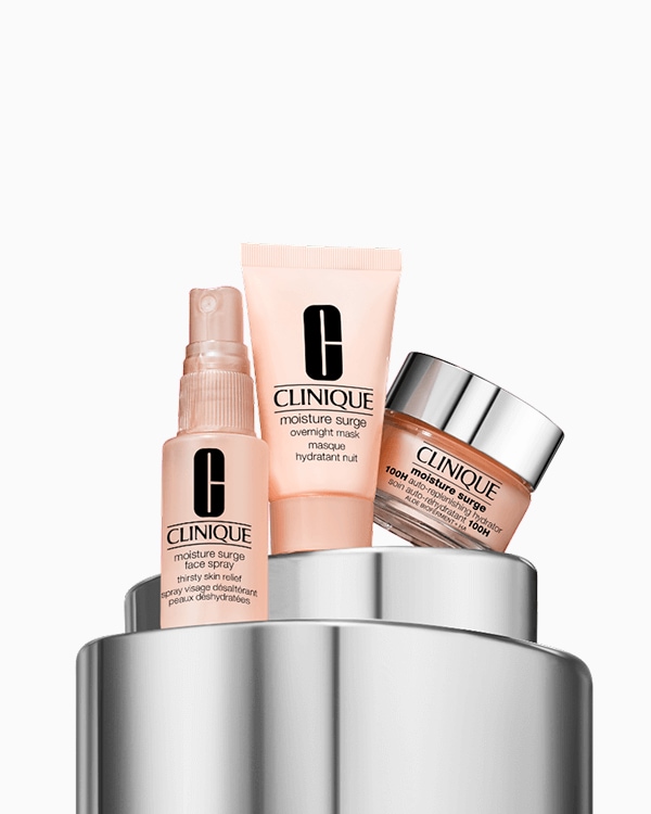 Kit Mais Amados de Hidratação - Edição Limitada, Um trio de produtos hidratantes para a pele, incluindo uma máscara nutritiva para usar durante a noite.