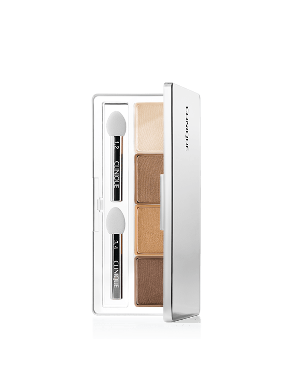 Paleta de Sombras All About Shadow™, Use os tons sozinhos ou em camadas com combinações diferentes. Não desbota nem cria vincos. Oftalmologicamente testado para usuários de lentes de contato mais sensíveis.