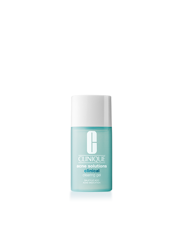 Gel Secativo Anti-Acne Anti-Blemish Solutions™, Gel de tratamento diário que elimina a acne, promove sua cicatrização e previne seu surgimento.