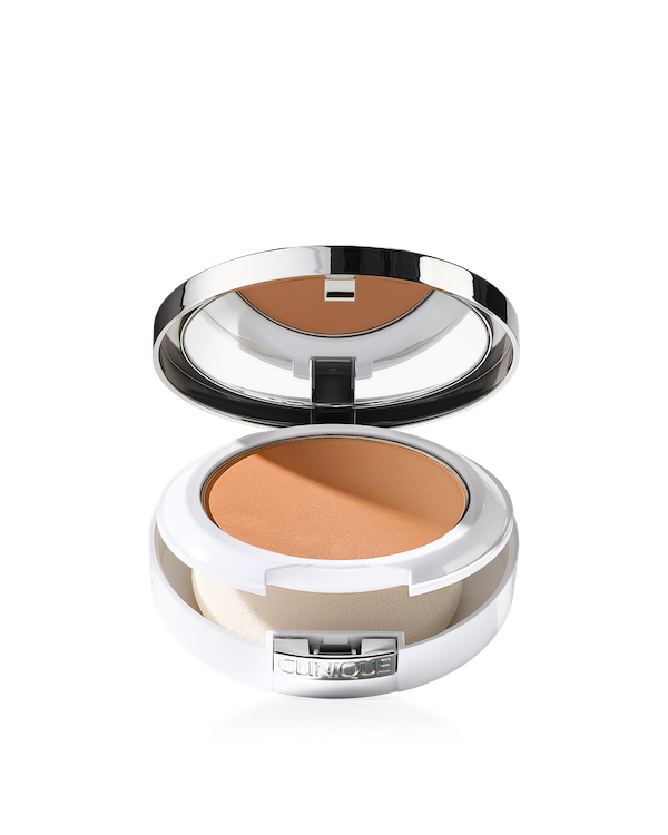 Base + Corretivo em Pó Beyond Perfecting™, Um pó 2 em 1: base + corretivo. Possui alta cobertura e uniformiza a pele com leveza, deixando a pele com aparência perfeita.
